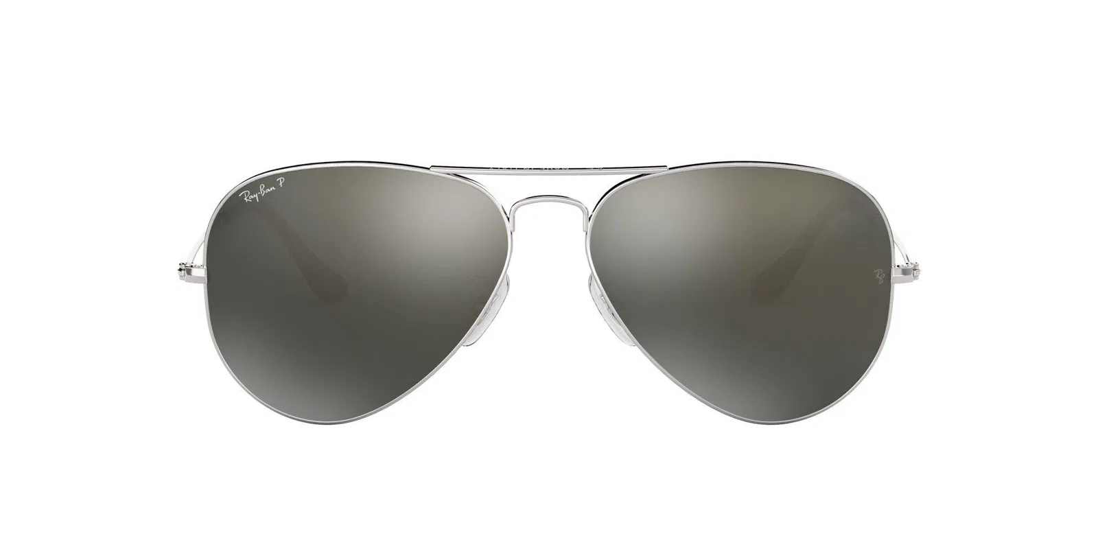 Ray Ban RB 3025 Aviator Large Metal Sunglasses - Medium - 58mm - Silver - view 15